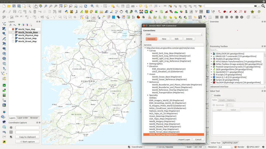 ArcGIS REST Connector Plugin