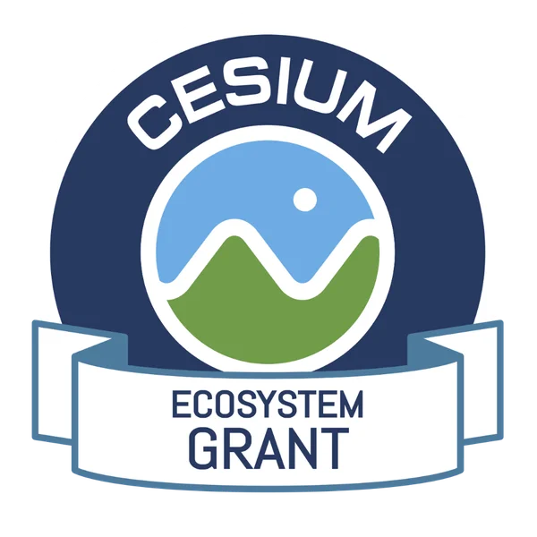 Cesium Ecosystem grant Badge