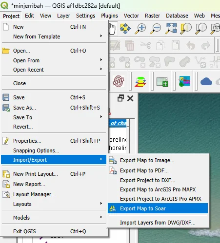 Upload via Project to Soar